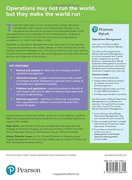 【MBA】OPERATIONS MANAGEMENT 9版 Operations Management: Slack, Prof Nigel, Brandon-Jones